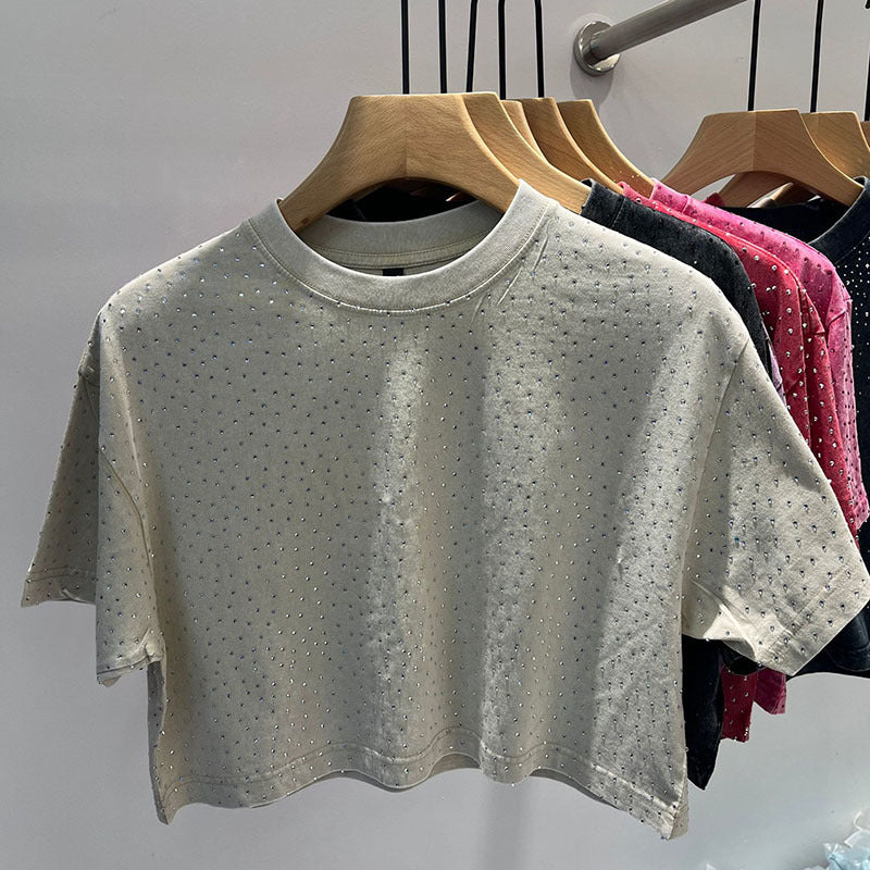 ÉLARA Luxe™ Serenity Waist Statement Tee