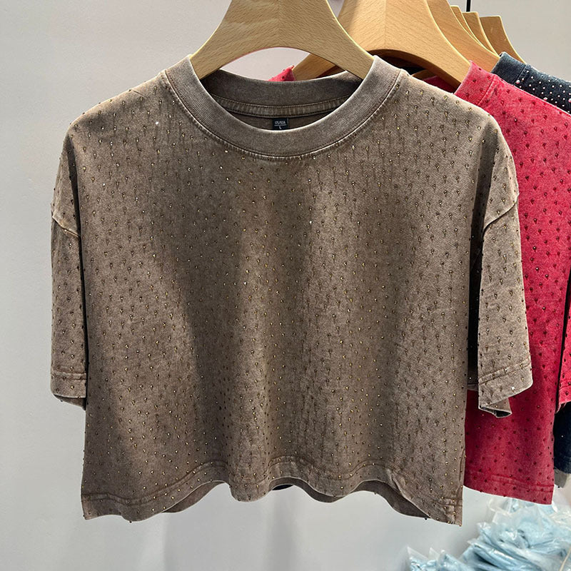ÉLARA Luxe™ Serenity Waist Statement Tee