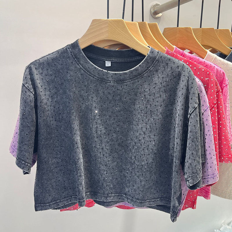 ÉLARA Luxe™ Serenity Waist Statement Tee