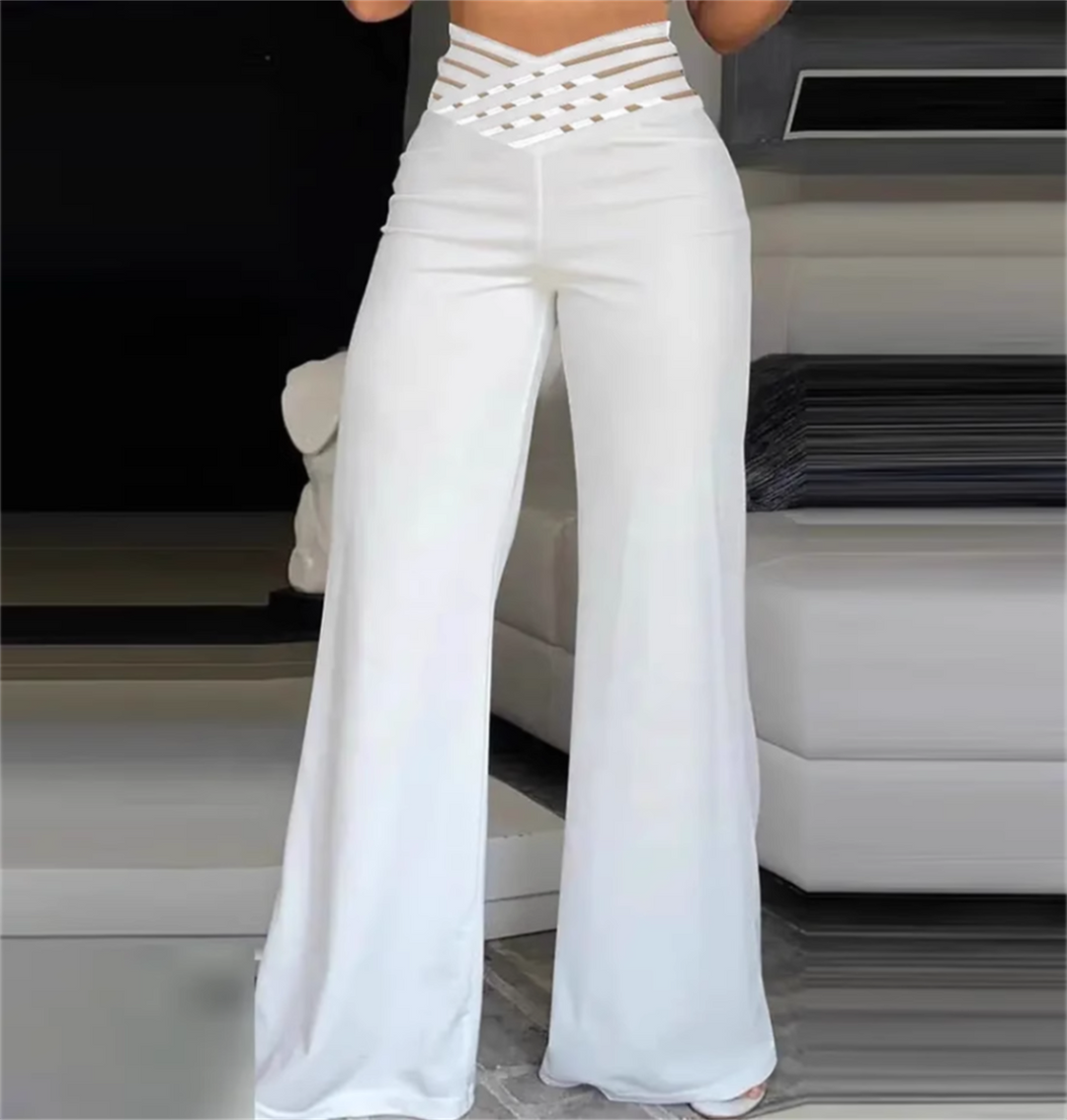 Aurelle Sculpt High-Waist Trousers