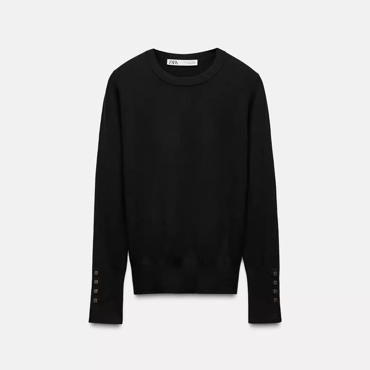 AutumnEase™ Mid-Length Cozy Knit Pullover