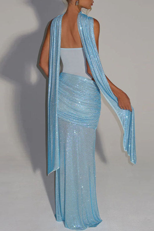 Celeste Sequin Maxi