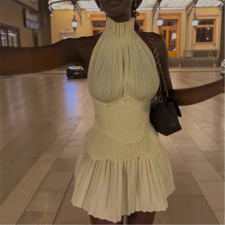 Élise | Hepburn High-Waist Dress