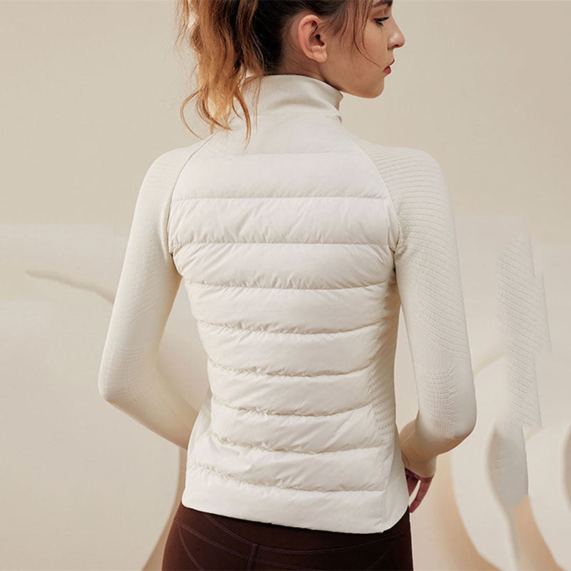 Korean-Style Slim Down Coat