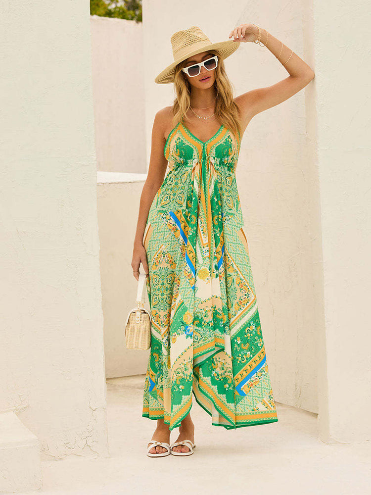 Bohemian Floral Dress