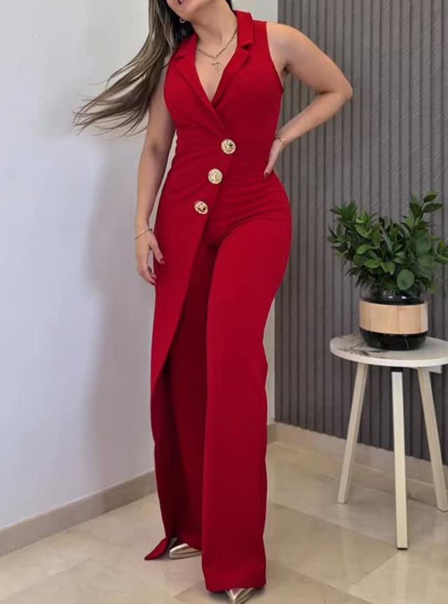 The Siena Wrap Jumpsuit — Luxe Edition