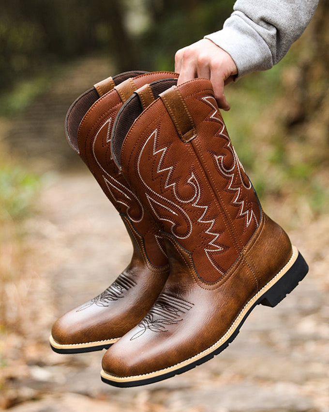 IronStitch™ Western Boots