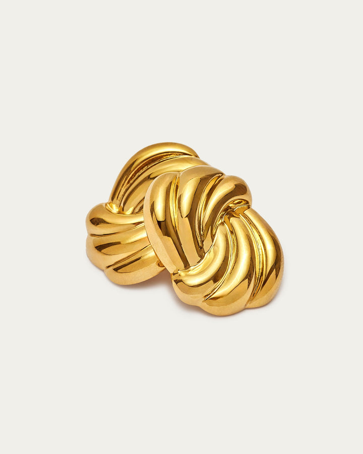 Vintage Knot Stud Earrings