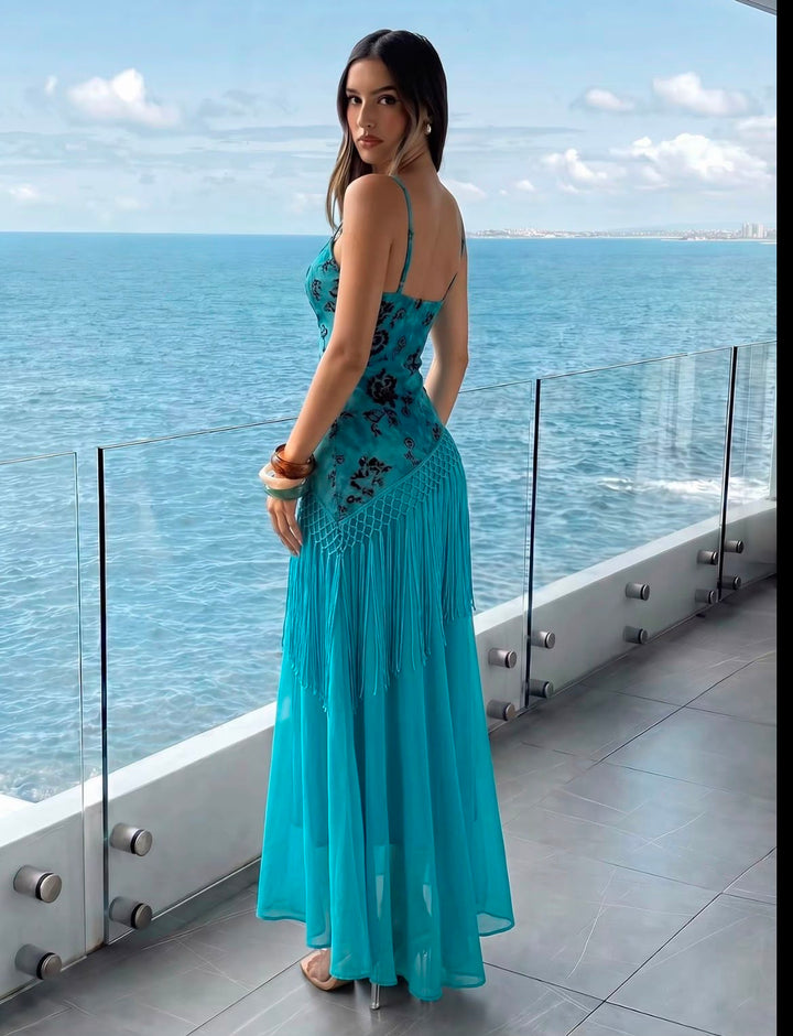 The Santorini Bloom™ Maxi Dress