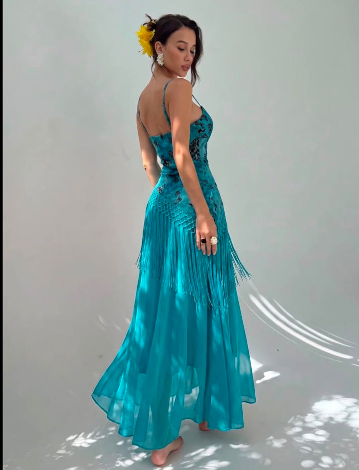 The Santorini Bloom™ Maxi Dress