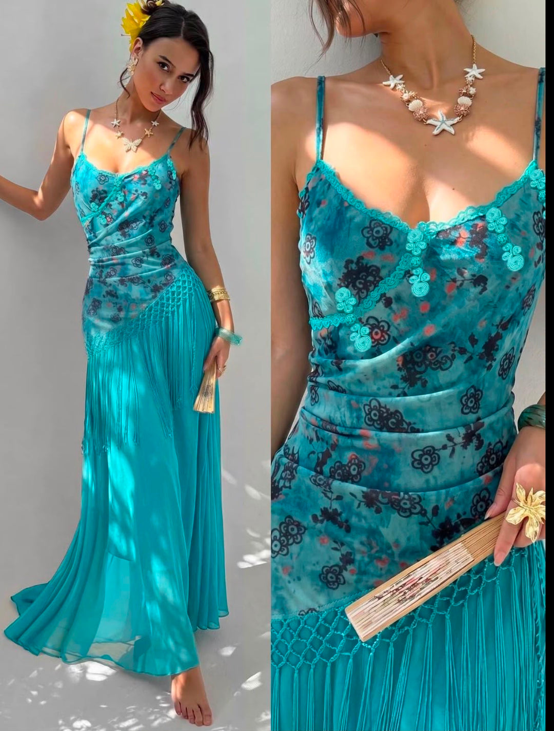 The Santorini Bloom™ Maxi Dress