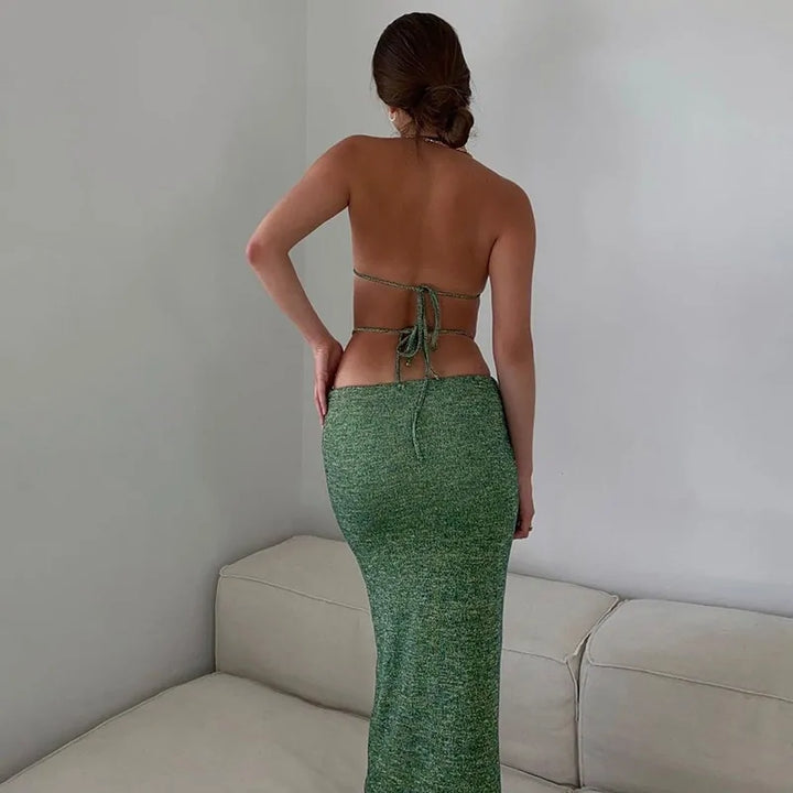 Beach Knitted Fashion Dress