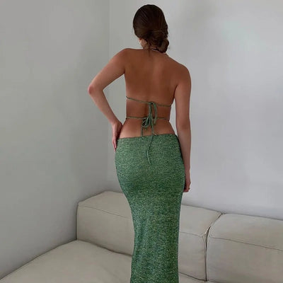 Beach Knitted Fashion Dress