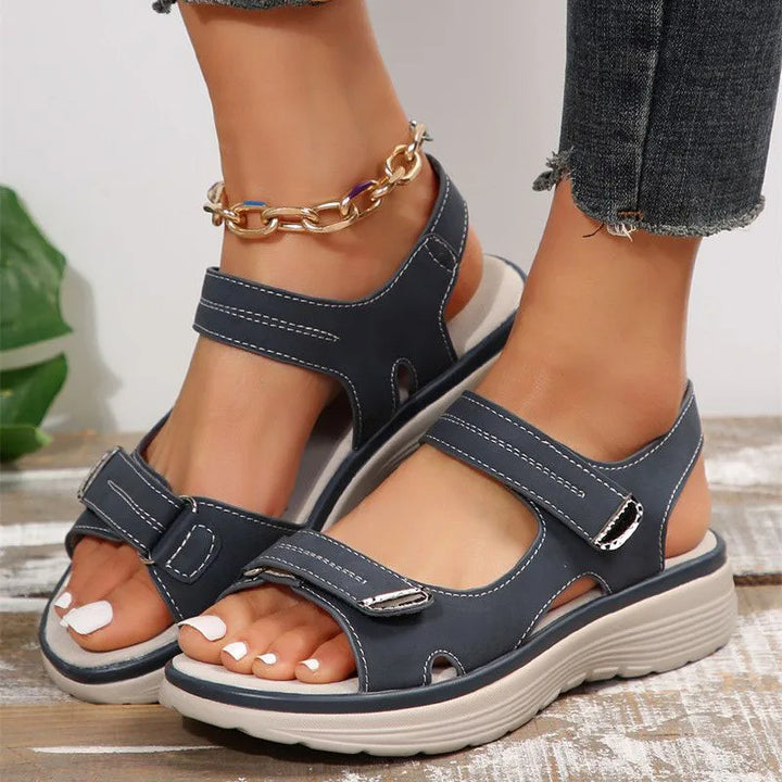 Bella™ Orthopedic leather sandals made from high-quality material