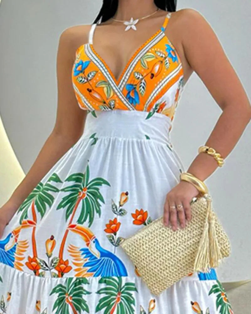 Elegant polka dot dress