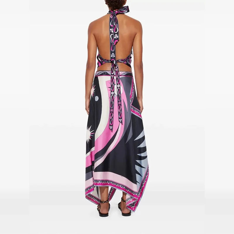 Irregular Commute 2 Piece Skirt Sets