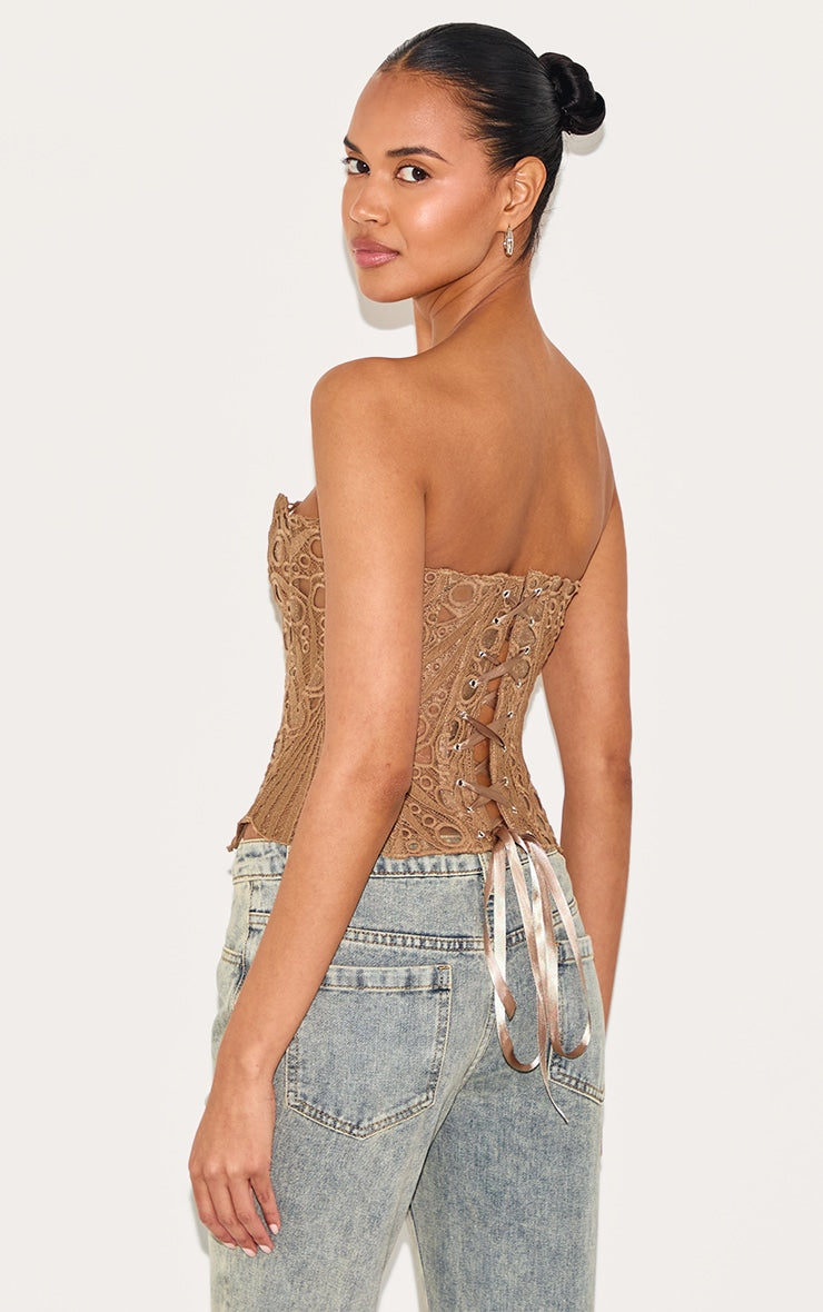 Elegant European Lace Corset
