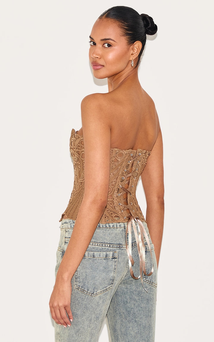 Elegant European Lace Corset