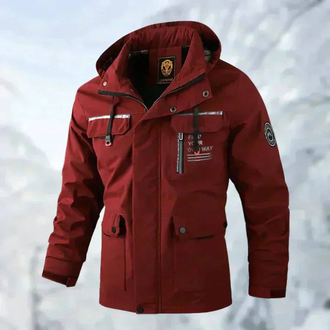 Waterproof Men’s Outdoor Jacket for Fall & Winter