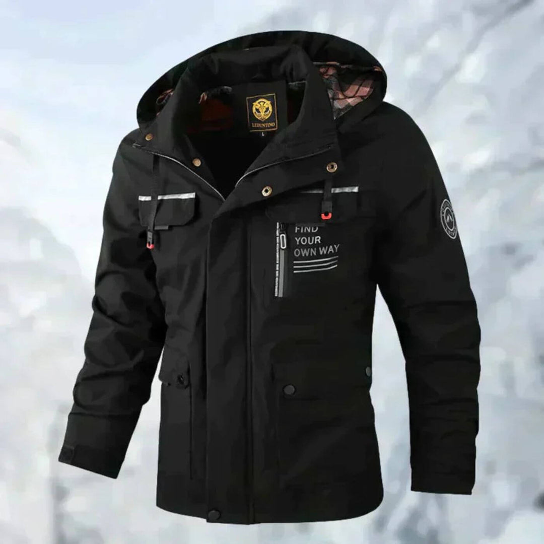 Waterproof Men’s Outdoor Jacket for Fall & Winter