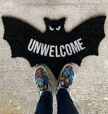 Halloween Unwelcomed Mat