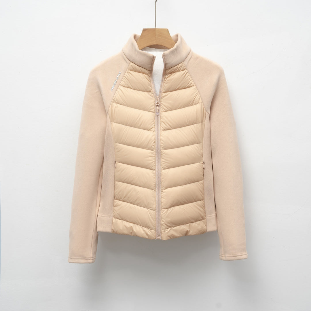 Korean-Style Slim Down Coat