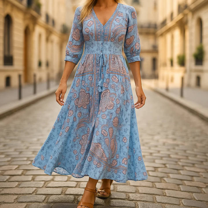Bohemian maxi dress