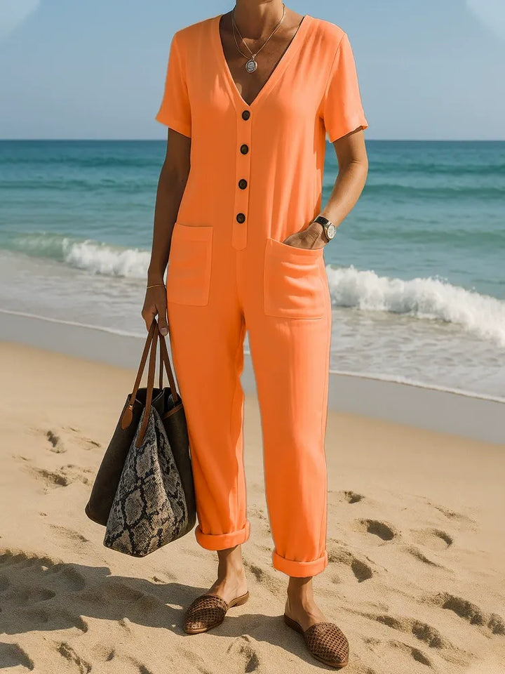 UrbanEase™ Pocketed Utility Jumpsuit