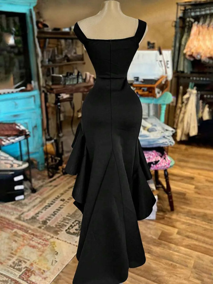 The Amélie Ruffle Midi Dress