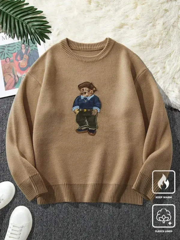 The CozyBear™ Unisex Knit Jumper