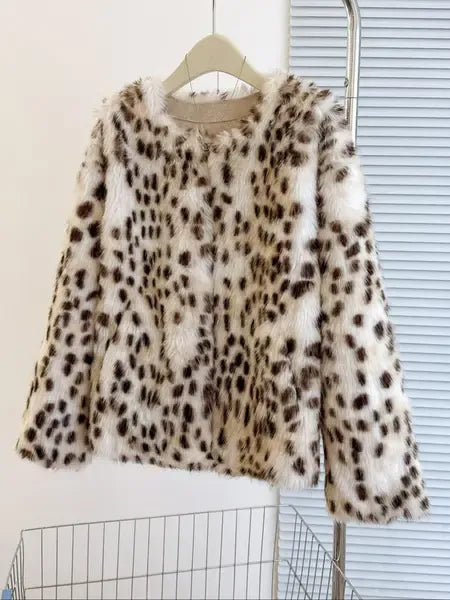 Leopard Print Winter Jacket