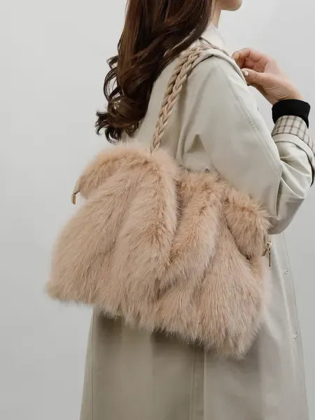Retro Plush Fur bag