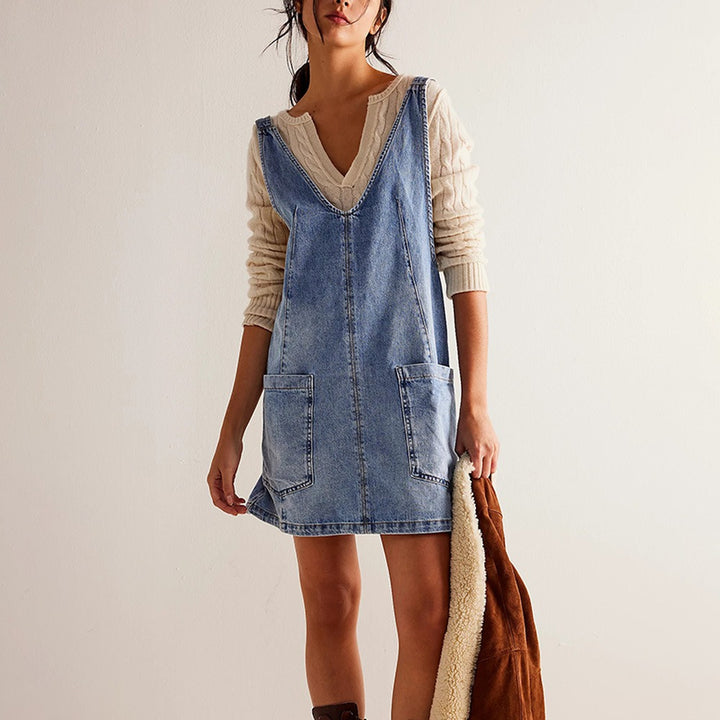 Denim Mini Dress