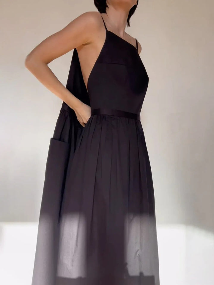 Grisha Urban Edge Lace-Up Pocket Dress