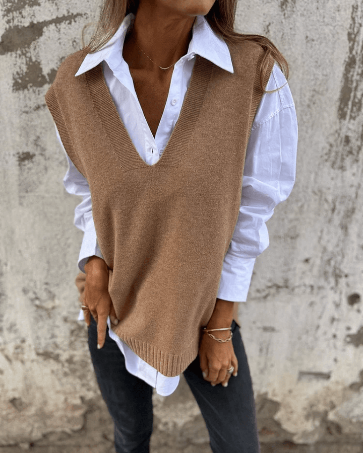 Vera - Knitted Layer Vest